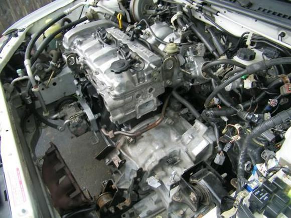 Engine and trans installed