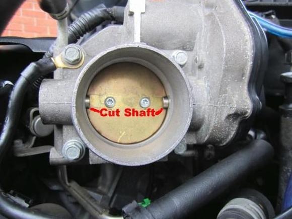 Throttle Shaft.