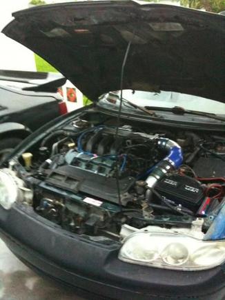 Front View of KLZE in the MX6 LS
