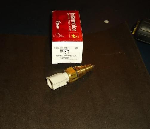 RADIATOR COOLING FAN THERMOSWITCH