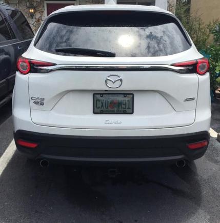 2016 CX-9 Rear Hitch 2" Class III