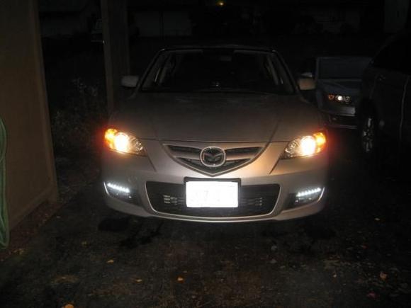 Audi style DRL LED's