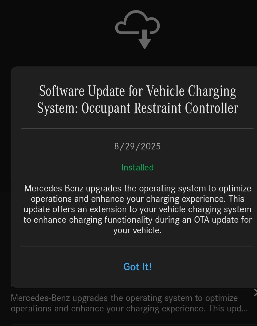 Got this new update today not sure exactly what it does.
