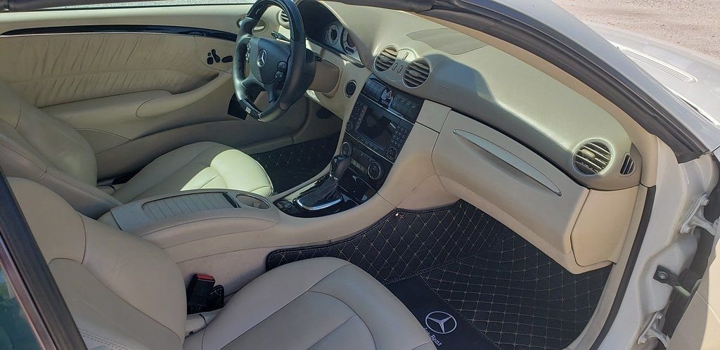 2006 Mercedes-Benz CLK500 - 2006 CLK500 Convertible - Used - VIN WDBTK75G36T061094 - 141,000 Miles - 8 cyl - 2WD - Automatic - Convertible - White - Palm Harbor, FL 34685, United States
