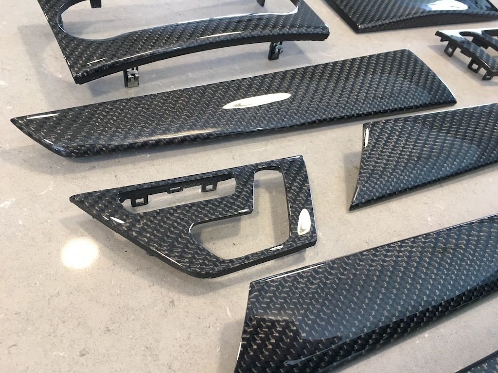 Interior/Upholstery - FS: W204 9 piece carbon fiber interior trim set - New - 2008 to 2014 Mercedes-Benz All Models - Phoenix, AZ 85009, United States