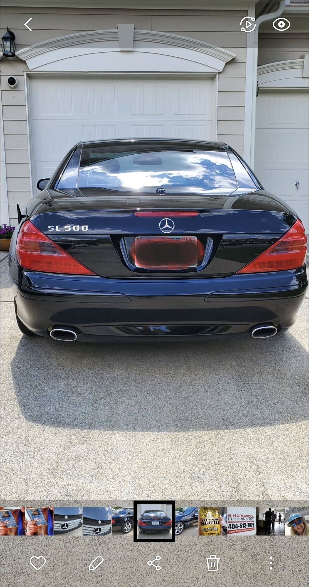 2006 Mercedes-Benz SL500 - 2006 SL 500 - Used - VIN WDBSK75F26F108312 - 87,025 Miles - 8 cyl - 2WD - Automatic - Convertible - Black - Cumming, GA 30040, United States