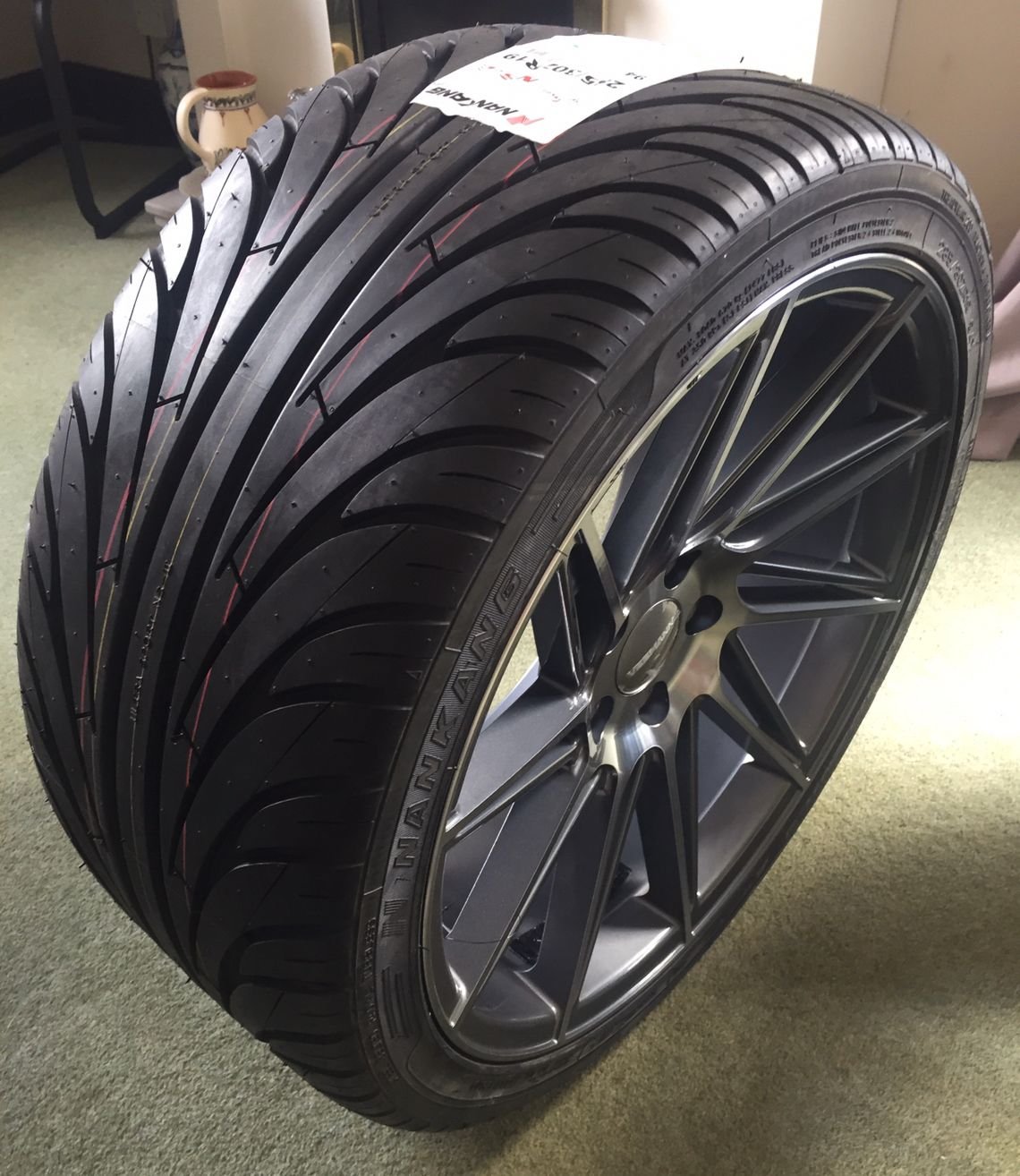 Wheels and Tires/Axles - New Set of 4 x 19" VEEMANN V-FS Wider Rear Alloy Wheels. Finish Graphite with Tyres - New - 2005 to 2010 Mercedes-Benz CLS500 - Lincoln LN5 7HJ, United Kingdom