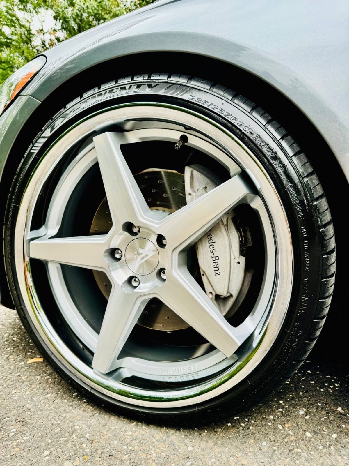 Wheels and Tires/Axles - Set of 4 Staggered Ferrada FR3 Wheels F20x8.5(+40)/R20x10(+45) w/ Tire Package - Used - 0  All Models - North Wales, PA 19454, United States