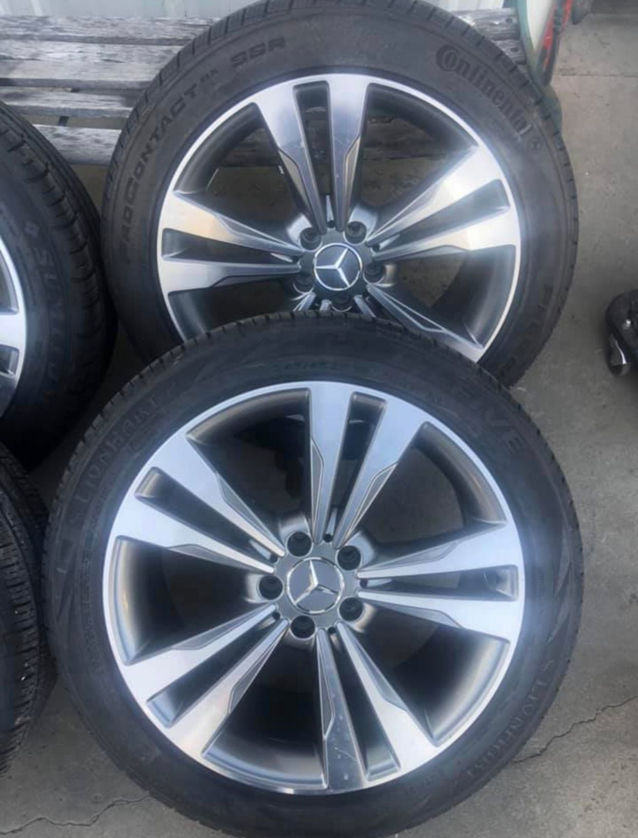 Wheels and Tires/Axles - Original Factory wheels set &tire - Used - 2014 to 2019 Mercedes-Benz S550 - Greensboro, NC 27407, United States