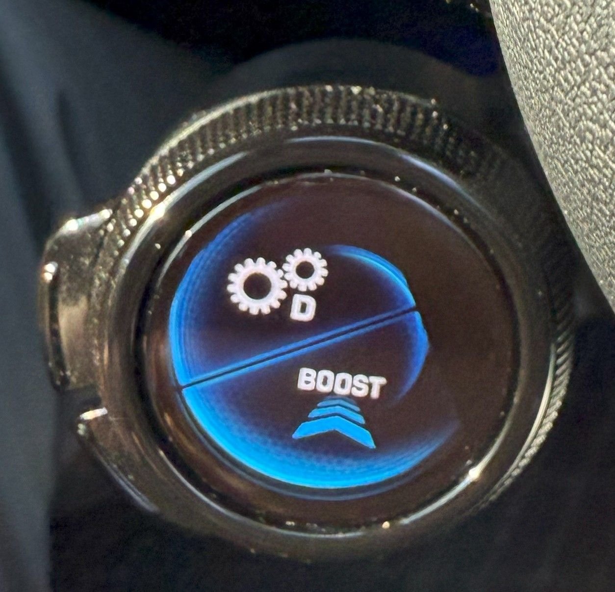 Boost Activated - For where max boost effect is needed exclusively via kickdown