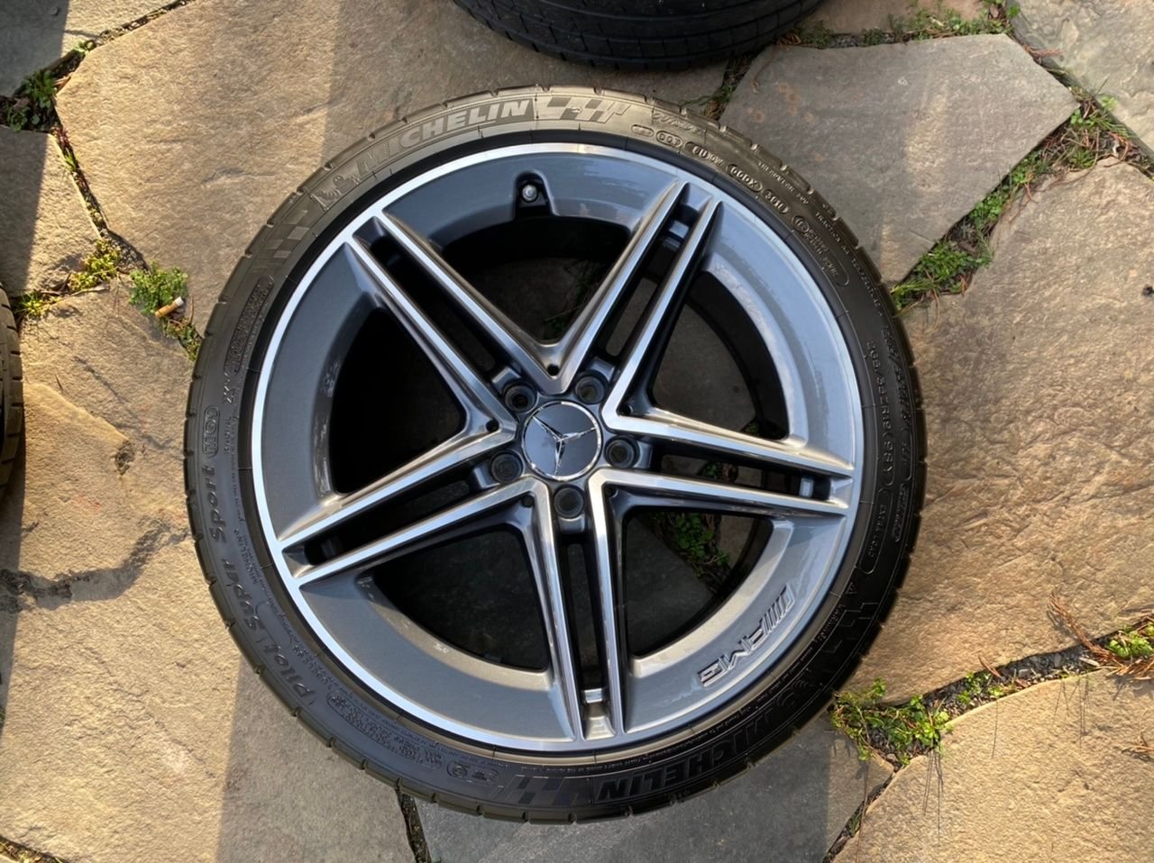 Wheels and Tires/Axles - C63 19" wheels, tires, tpms - Used - 2015 to 2020 Mercedes-Benz C63 AMG S - 2015 to 2020 Mercedes-Benz C63 AMG - Mclean, VA 22101, United States