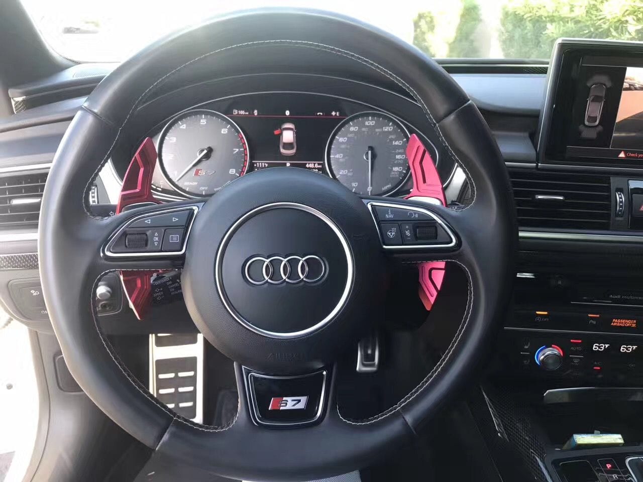 Audi A4 B8 - Adding PINALLOY steering paddle shifter extensions 