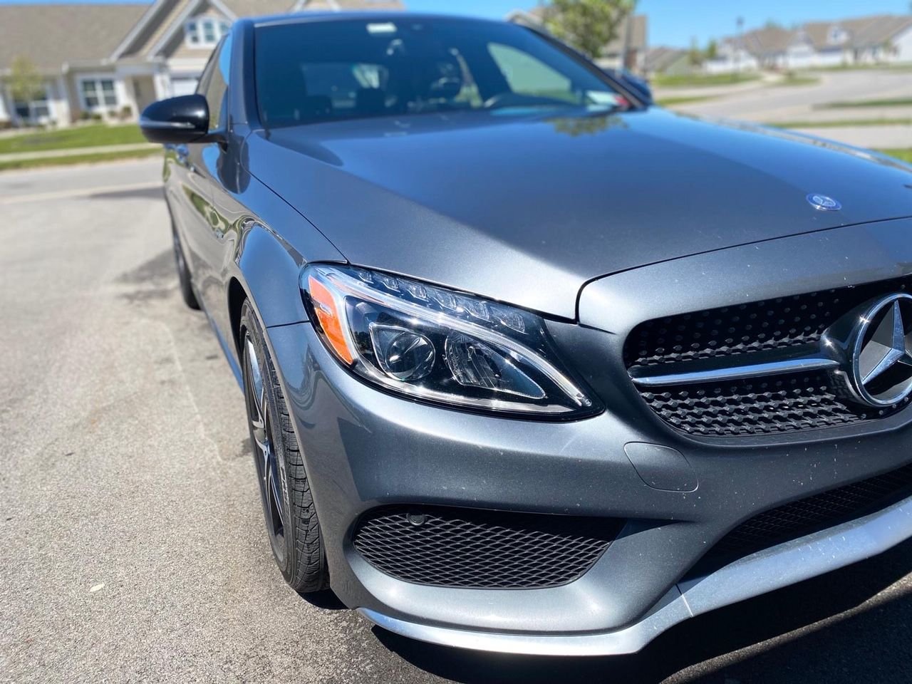 2017 Mercedes-Benz C43 AMG - CPO 2017 Mercedes-Benz AMG C 43 Bitrubo 4MATIC Secan - Used - VIN 55SWF6EB0HU182624 - 49,300 Miles - 6 cyl - AWD - Automatic - Sedan - Gray - Victor, NY 14564, United States
