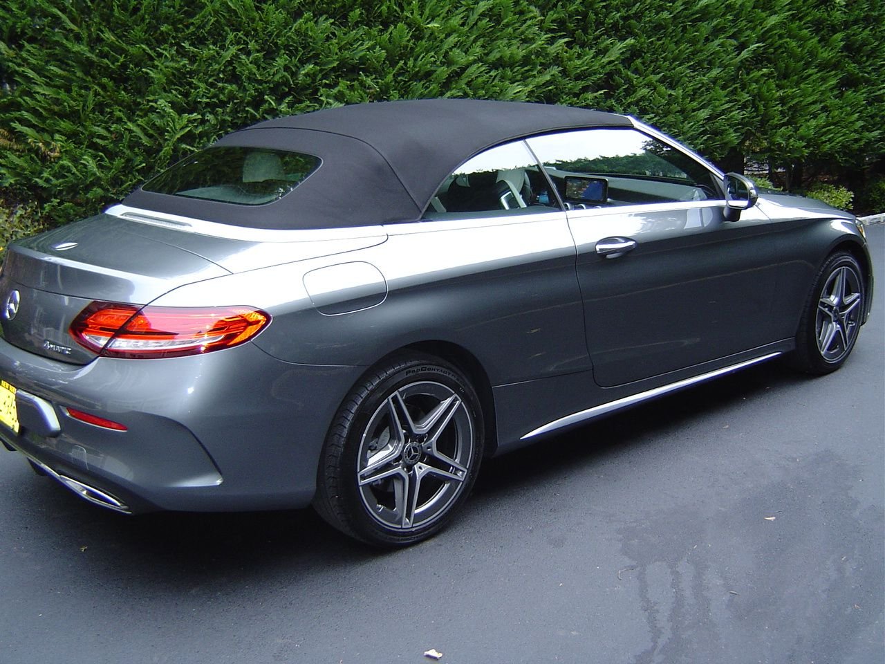 2019 Mercedes-Benz C300 - LEASE TAKE OVER - 2019 MB C300 4MATIC Convertible - Used - VIN WDDWK8EB4KF905702 - 4,200 Miles - 4 cyl - AWD - Automatic - Convertible - Gray - Huntington, NY 11743, United States