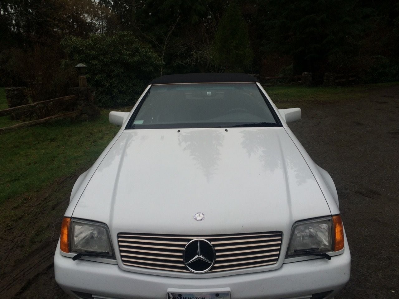 1992 Mercedes-Benz 500SL - Classic 1992 Mercedes 500 SL Roadster - Used - VIN WDBFA66E5NF039778 - 8 cyl - 2WD - Automatic - Convertible - White - Langley, WA 98260, United States