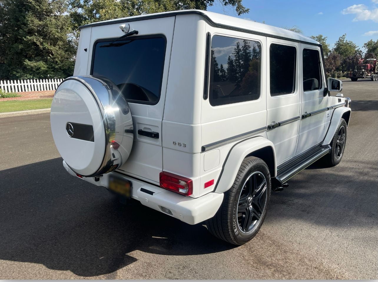 2018 Mercedes-Benz G63 AMG - Mercedes G63 Amg - Used - VIN WDCYC7DH1JX289637 - 44,000 Miles - 8 cyl - White - Fresno, CA 93706, United States