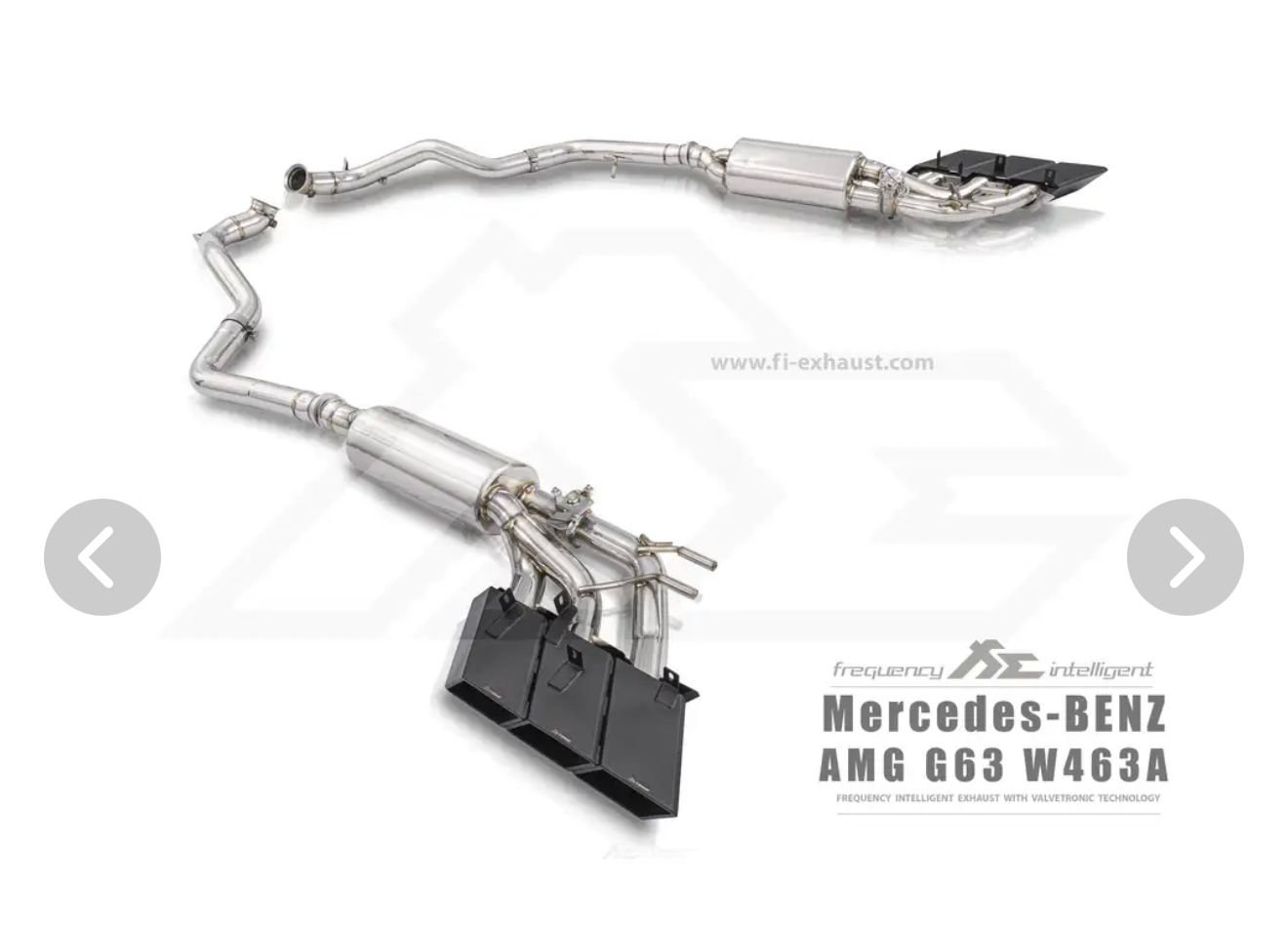 Engine - Exhaust - LIKE NEW FI EXHAUST FOR 2018 AND UP G63 - Used - 2018 to 2025 Mercedes-Benz G63 AMG - Syosset, NY 11791, United States