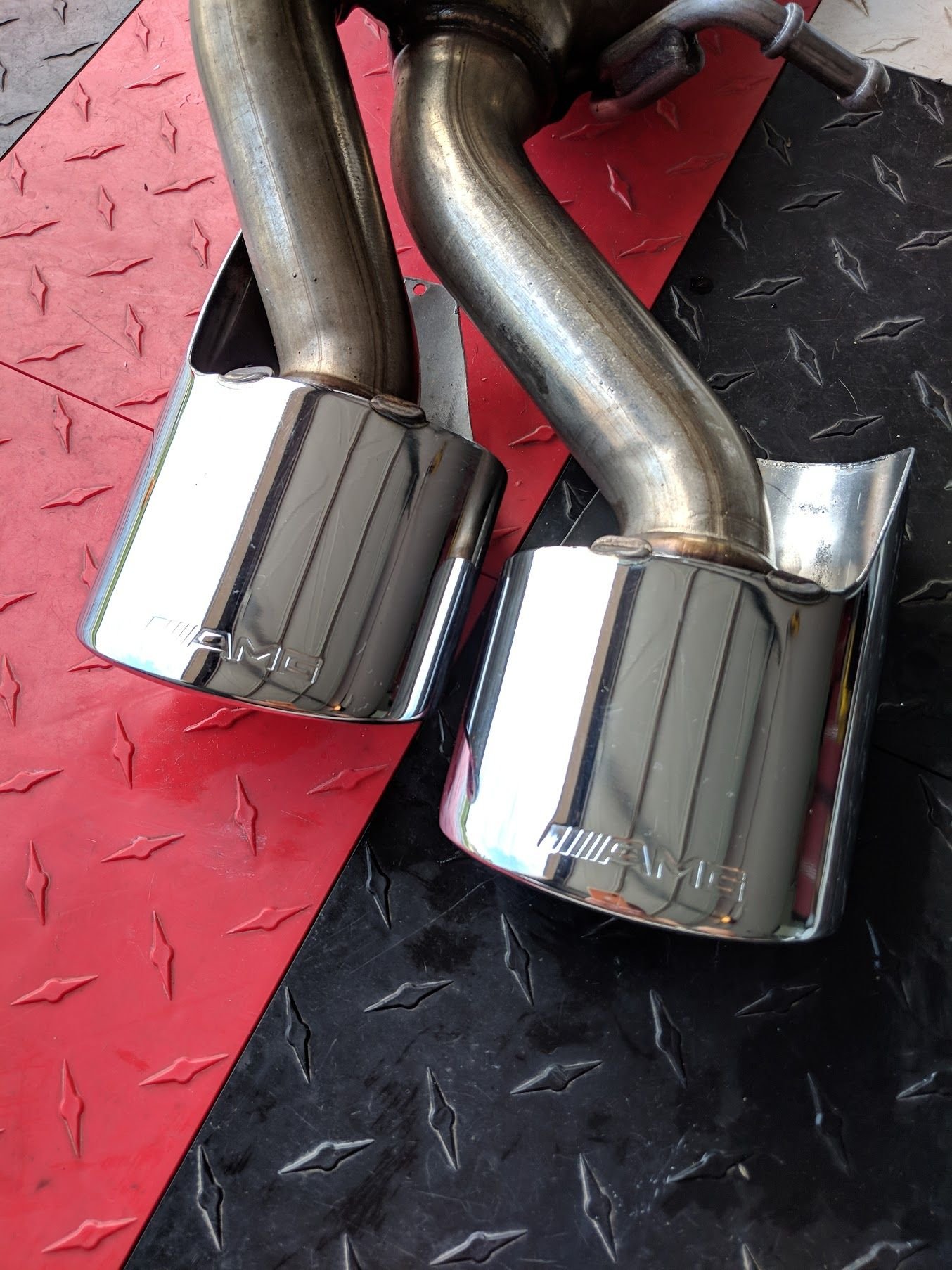 C63 Exhaust Mufflers Will fit E55 Forums