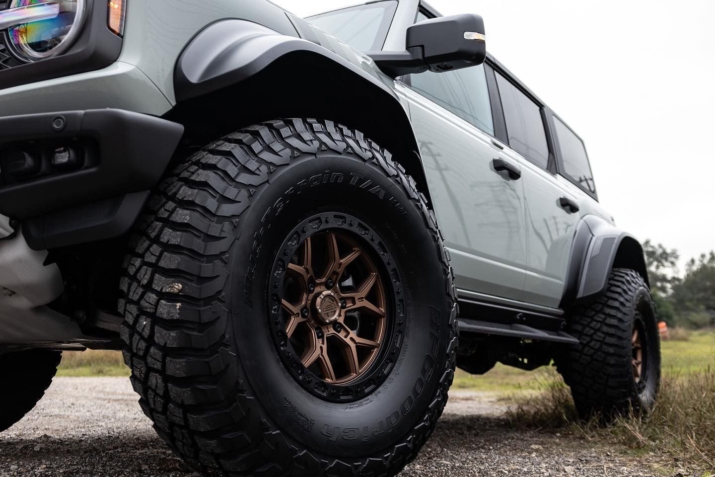 2022 Ford Bronco - 2022 Bronco Raptor on 39" BFG KM3 with Vorsteiner Off-road 17" wheels - Used - VIN 1FMEE5JR9NLA52097 - 109 Miles - 6 cyl - 4WD - Automatic - SUV - Gray - Houston, TX 77025, United States