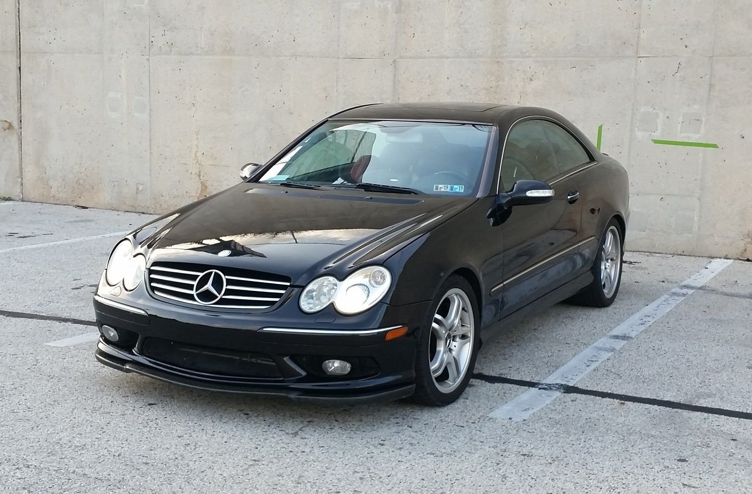 2005 Mercedes-Benz CLK55 AMG - 2005 Mercedes CLK55 AMG - Used - VIN wdbtj76h15f136236 - 141,000 Miles - 8 cyl - 2WD - Automatic - Coupe - Black - Clifton-Heights, PA 19018, United States