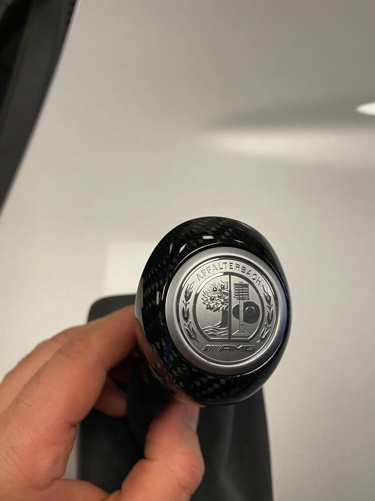 Interior/Upholstery - W204 CF Shift Knob and CF Cupholder Trim from Olszowa12 - Used - 2009 to 2015 Mercedes-Benz C63 AMG - Napa, CA 94559, United States