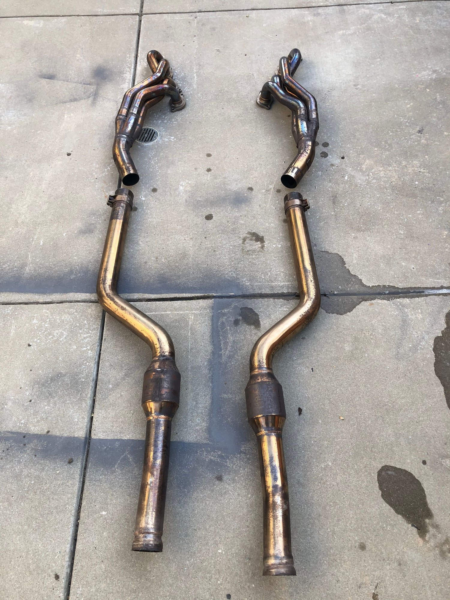 Engine - Exhaust - IPE Long Tube Headers with secondary cats - Used - 2008 to 2015 Mercedes-Benz C63 AMG - Livermore, CA 94551, United States