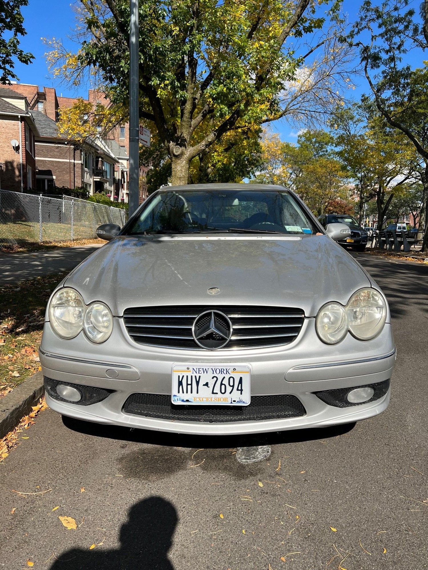 2003 Mercedes-Benz CLK55 AMG - FS: 2003 Mercedes-Benz CLK 55 AMG - Used - VIN WDBTJ76HX3F039419 - 124,000 Miles - 8 cyl - 2WD - Automatic - Coupe - Silver - Brooklyn, NY 11229, United States