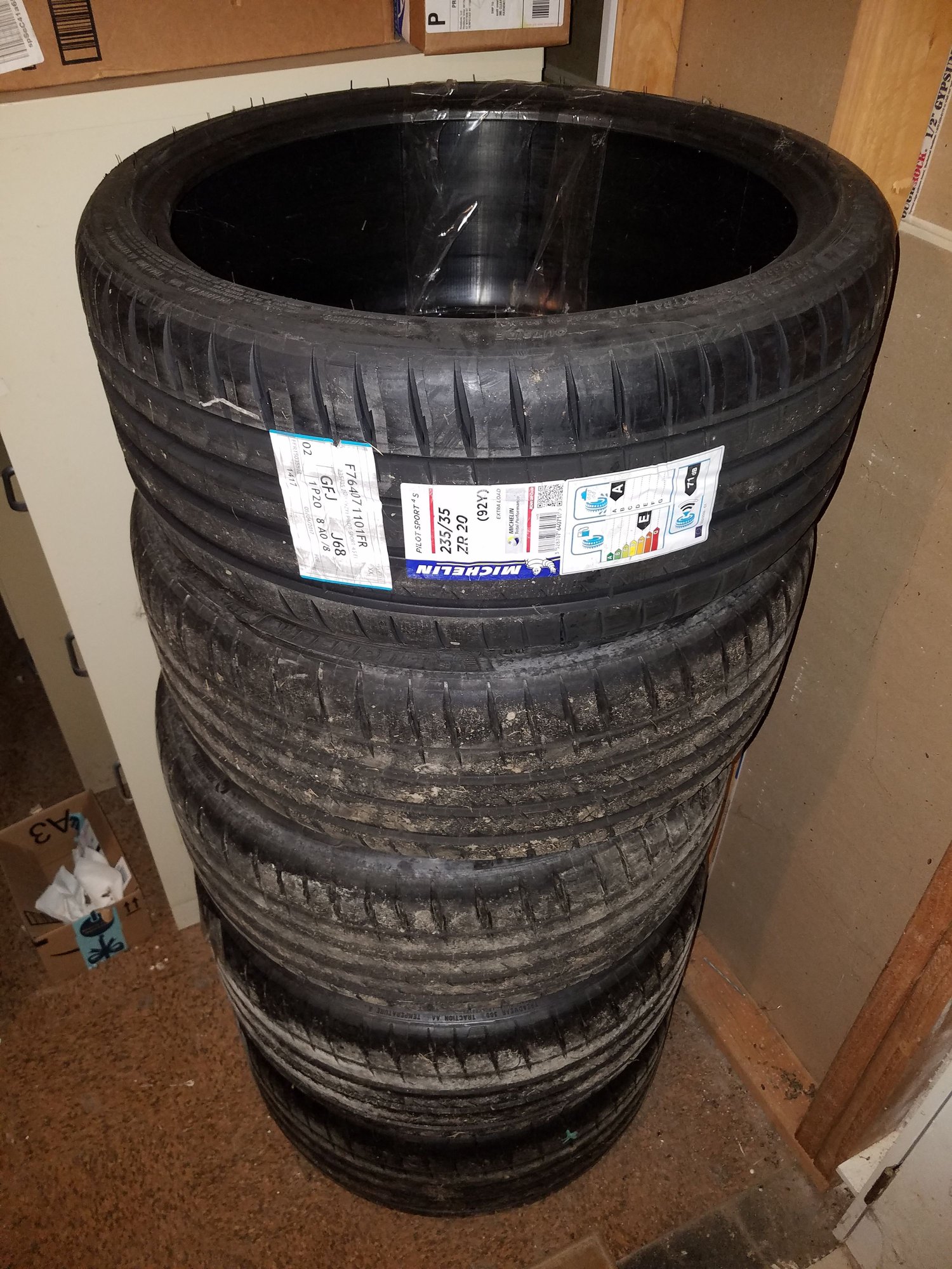 Wheels and Tires/Axles - Michelin pilot sport 4s on 20" staggered amg reps - Used - 2010 to 2019 Mercedes-Benz E550 - Harwinton, CT 06791, United States