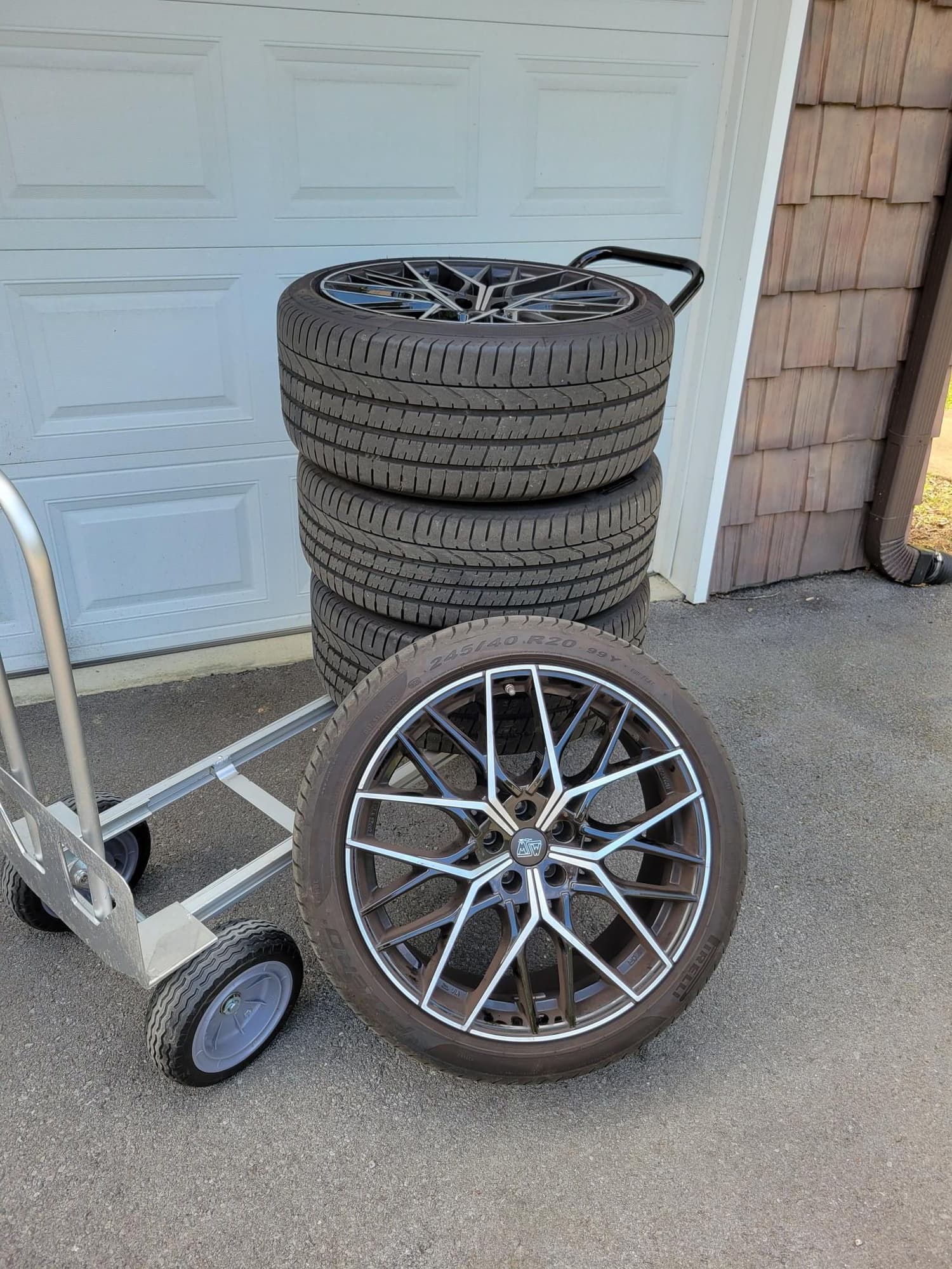 Wheels and Tires/Axles - Pirelli PZero Run Flat Tires - Used - 2014 to 2020 Mercedes-Benz S550 - Leesburg, AL 35983, United States