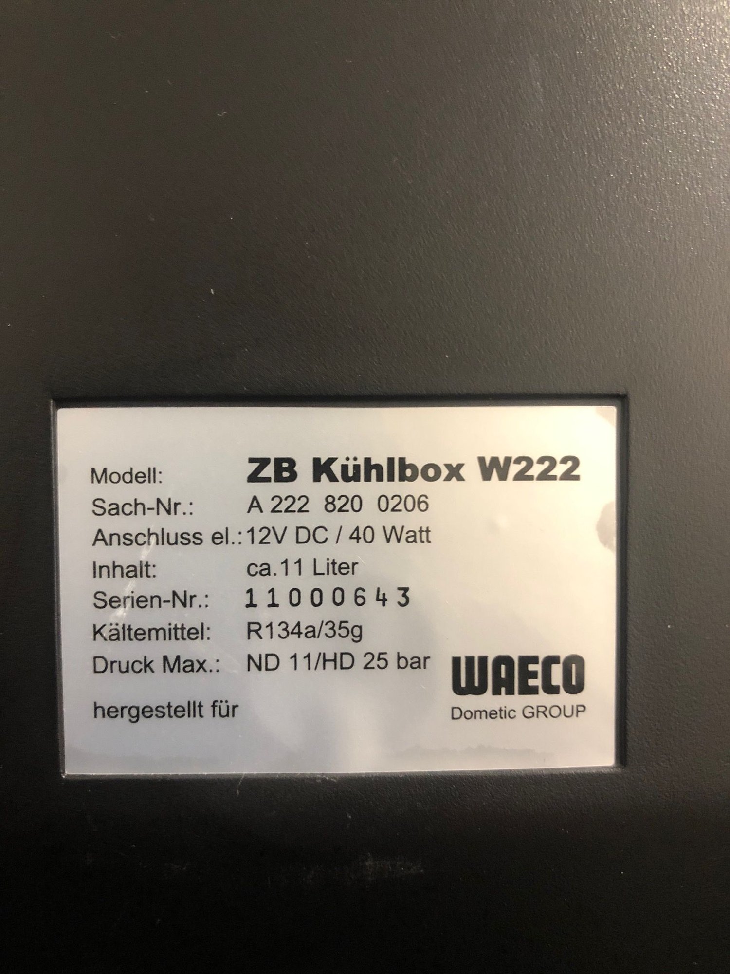 Miscellaneous - Mercedes Benz W222 kuhlbox (refrigerator/ice box) - New - 2016 to 2020 Mercedes-Benz S600 - Palmdale, CA 93550, United States