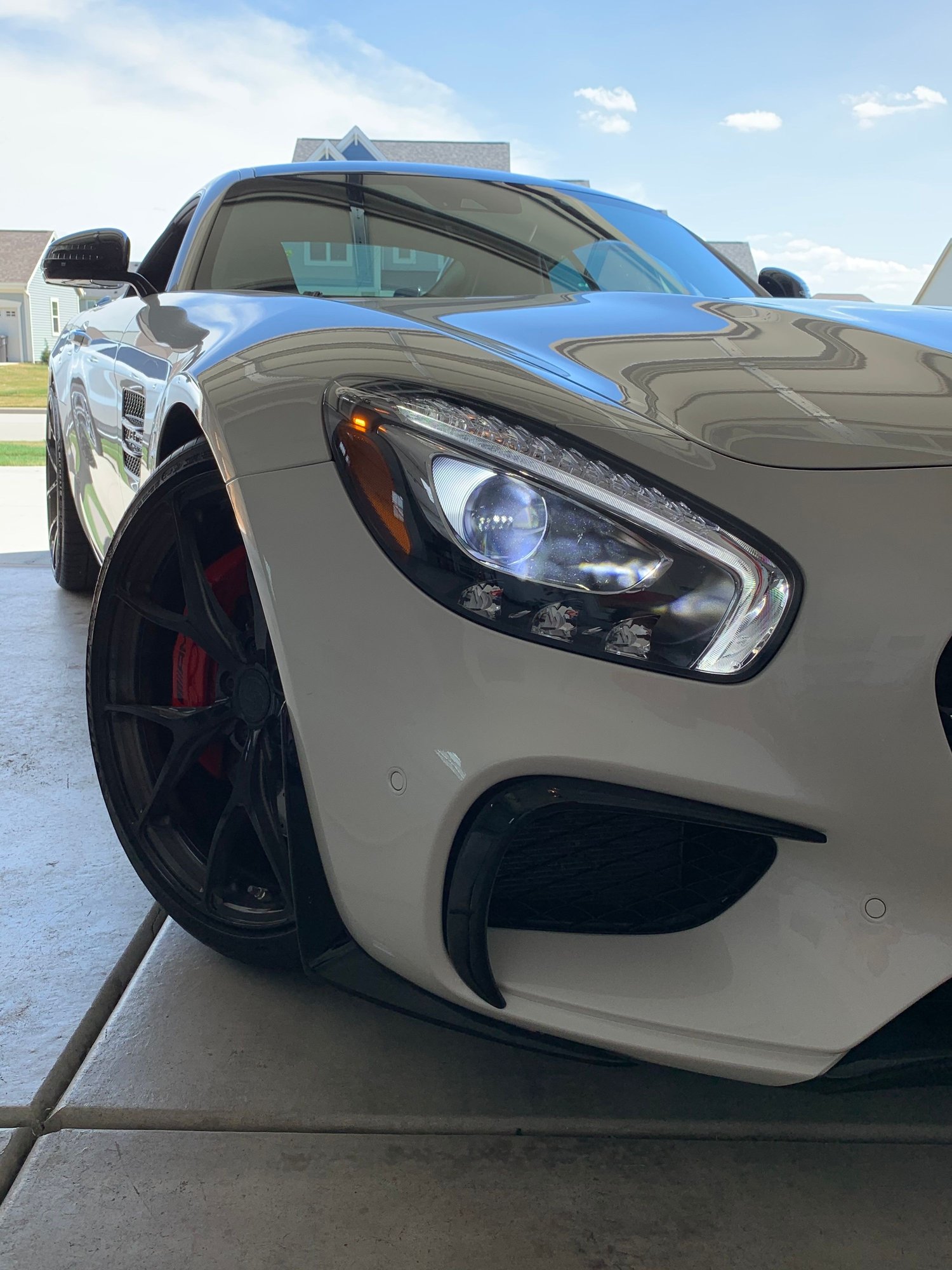 Exterior Body Parts - AMG GT platform Edition 1 canards and Prior Design front frame inserts - Used - 2015 to 2016 Mercedes-Benz AMG GT S - Milwaukee, WI 53149, United States