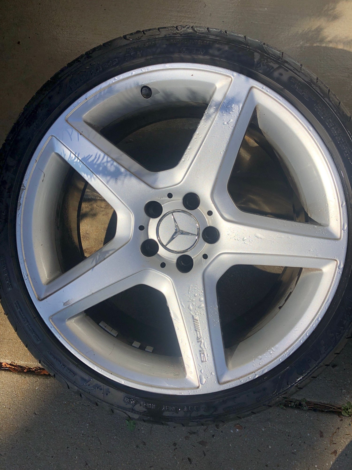 Wheels and Tires/Axles - 19" SL55 AMG rims tires W/TPMS-Maryland - Used - Columbia, MD 21045, United States