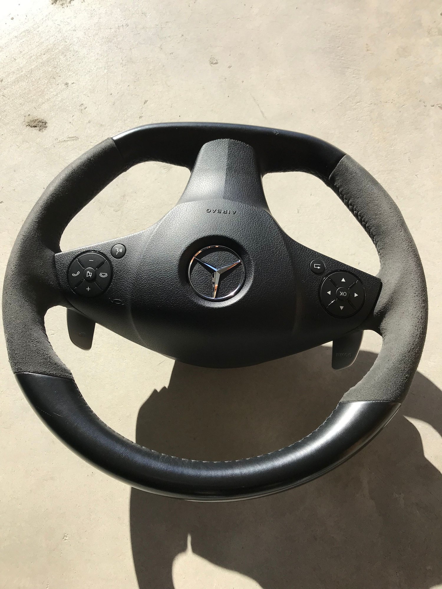 Interior/Upholstery - C63 W204 P30 Performance Steering Wheel - Used - 2008 to 2011 Mercedes-Benz C63 AMG - Palm Springs, CA 92240, United States