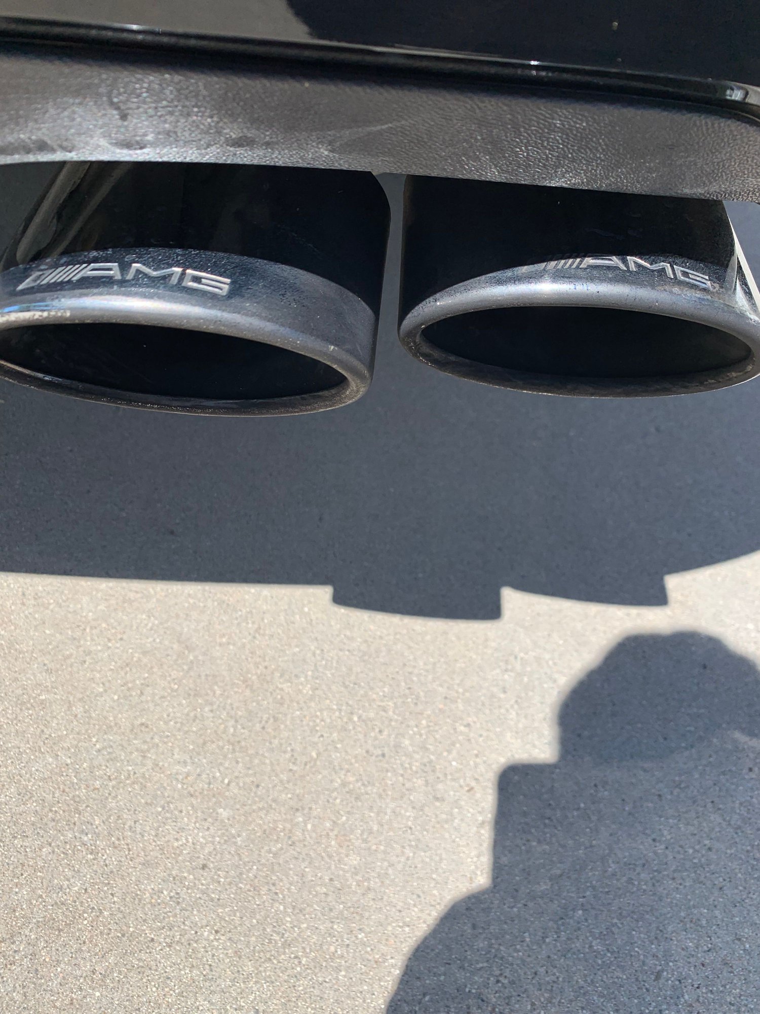 W211 E55 amg mufflers with tips Forums