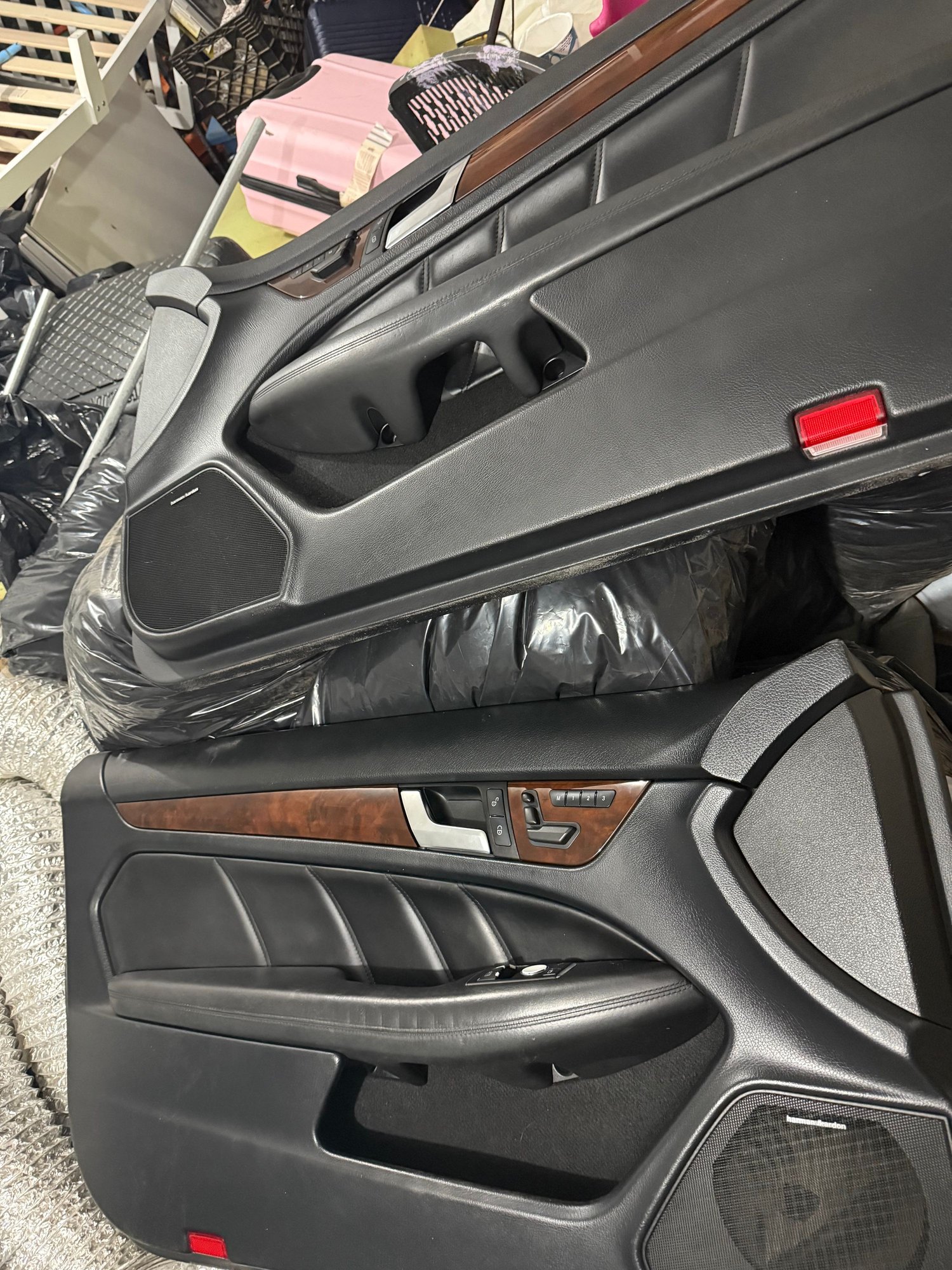 Interior/Upholstery - Full black c63 coupe seats and side panels interior - Used - 2012 to 2015 Mercedes-Benz C63 AMG - Los Angeles, CA 91607, United States