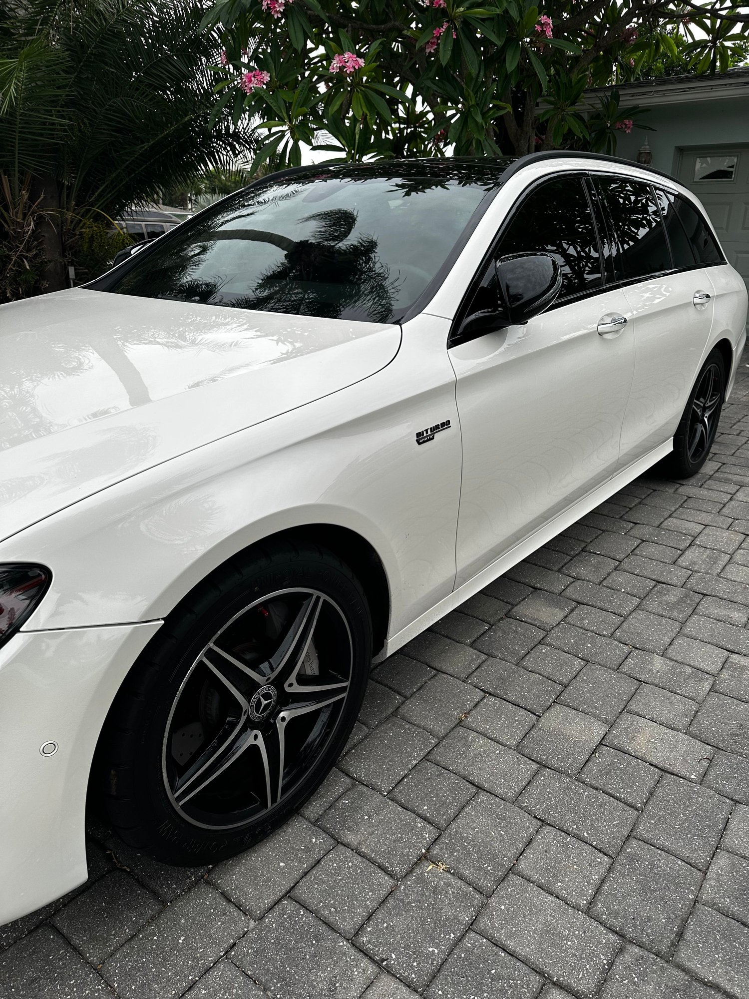 Wheels and Tires/Axles - 18” AMG 5 Spoke Rims with 245/45/18 like NEW tires - Used - All Years Mercedes-Benz All Models - Treasure Island, FL 33706, United States