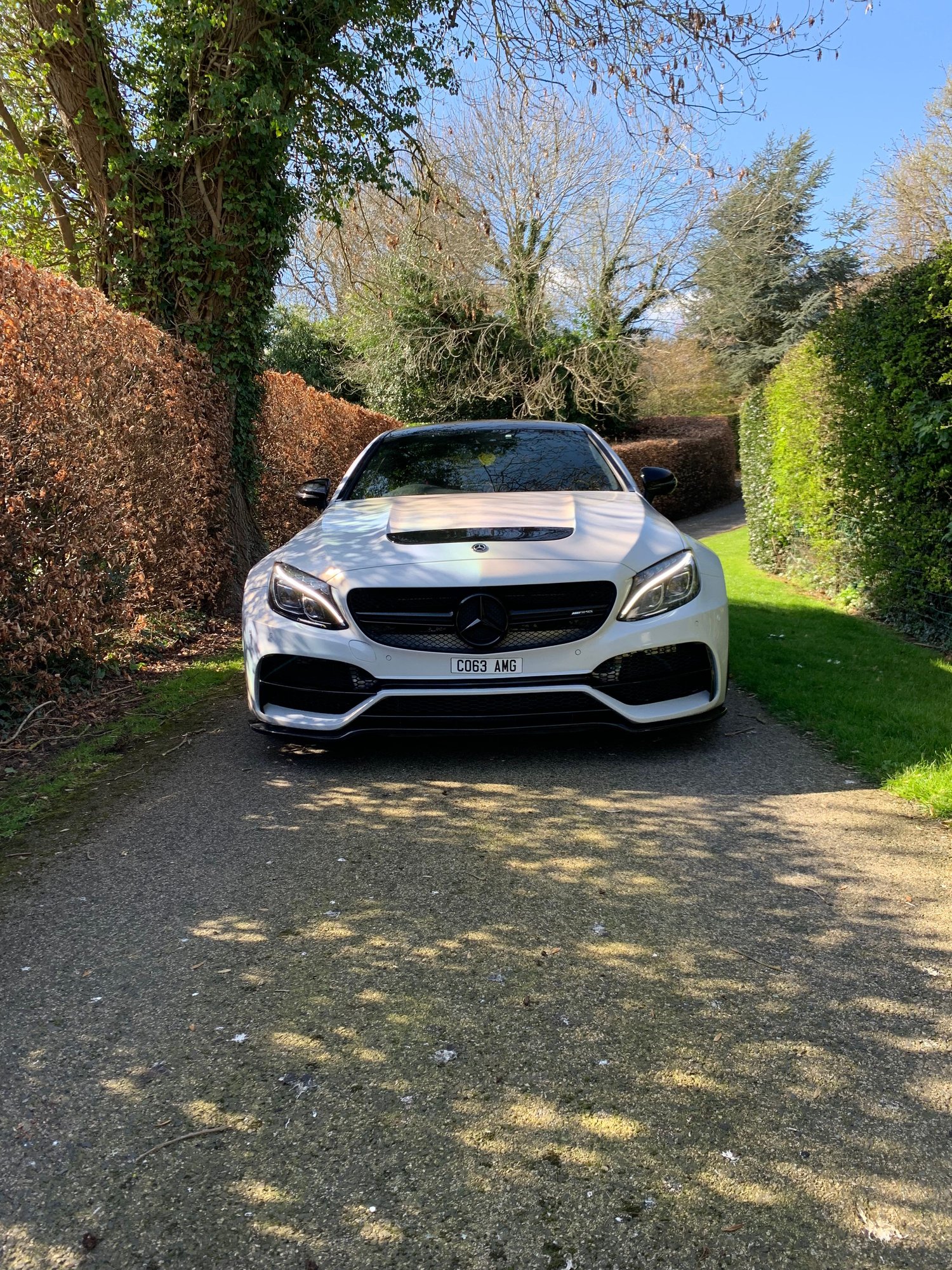 2016 Mercedes-Benz C63 AMG S - C63S AMG DMS Tuned Widebody Pearlescent Wrap DMS Tuned - Used - VIN WDD2053872F423076 - 20,000 Miles - 8 cyl - 2WD - Automatic - Coupe - White - Banbury OX15, United Kingdom