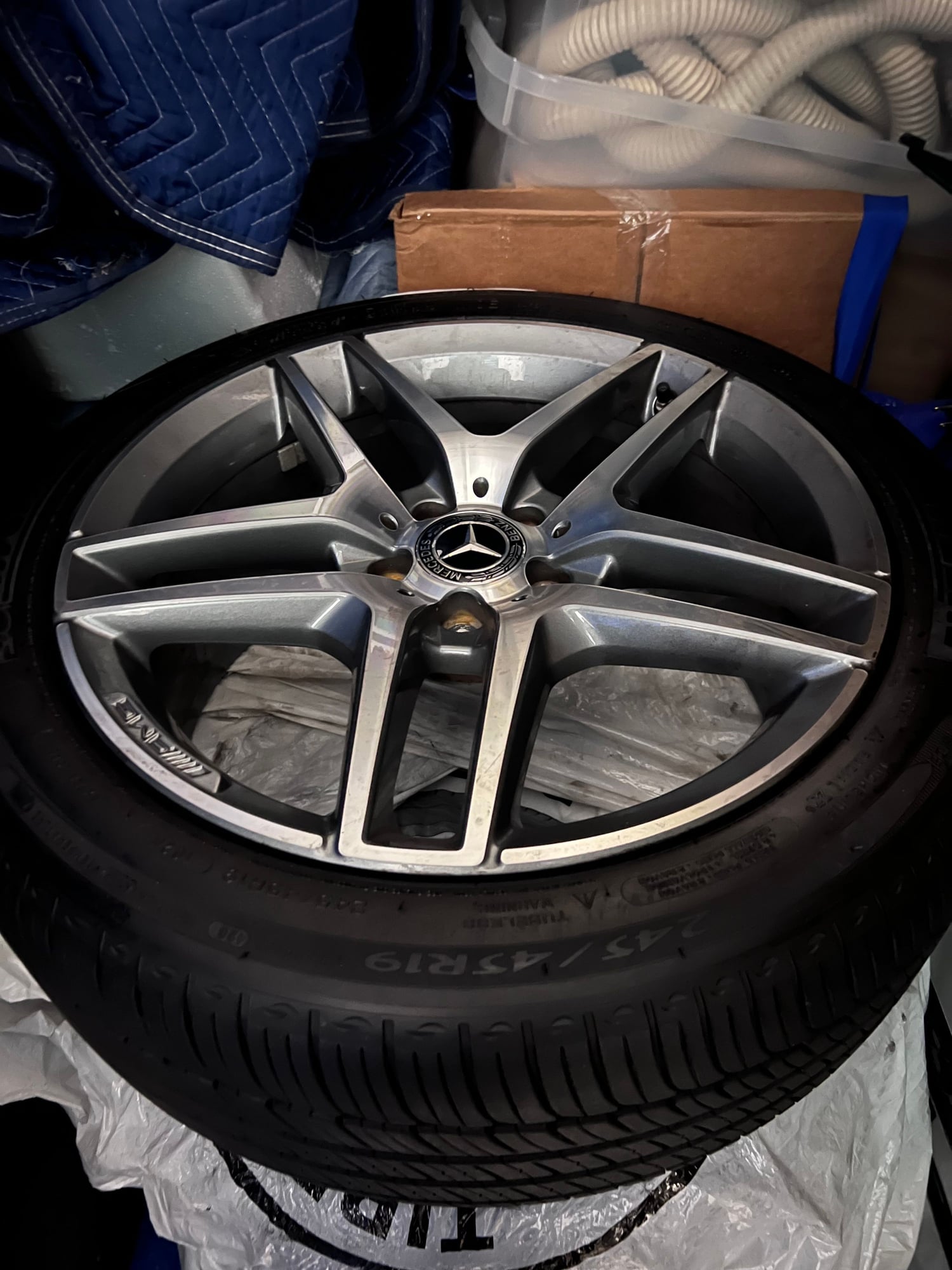 Wheels and Tires/Axles - factory 19s staggered w222 rims and tires - Used - 2015 to 2022 Mercedes-Benz S560 - Fort Lee, NJ 07024, United States