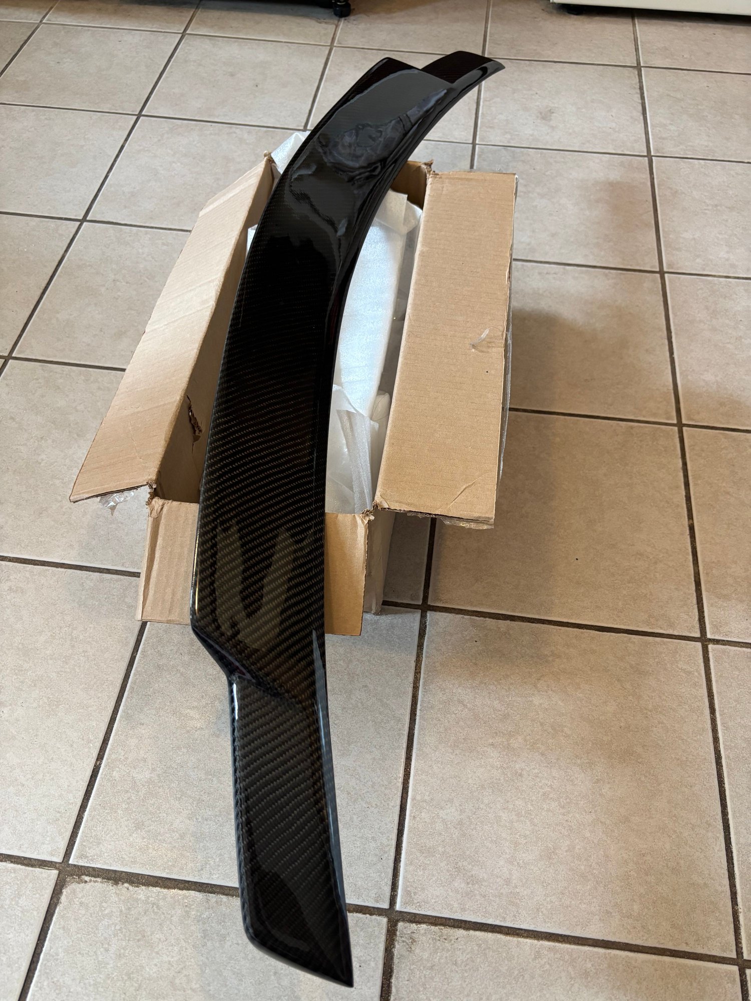 Exterior Body Parts - W204 C63 coupe CF rear spoiler - New - 2013 to 2017 Mercedes-Benz C-Class - East Orange, NJ 07017, United States