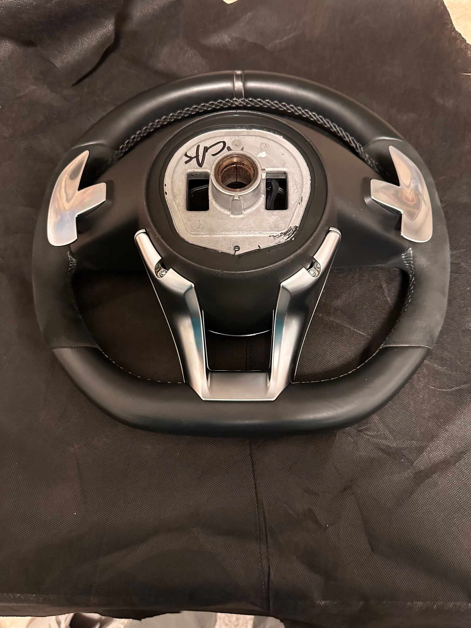 Interior/Upholstery - Mercedes AMG leather /alcantara sterring wheel W166 2012-2019 - Used - 2015 to 2019 Mercedes-Benz GLE63 AMG S - Aurora, CO 80016, United States