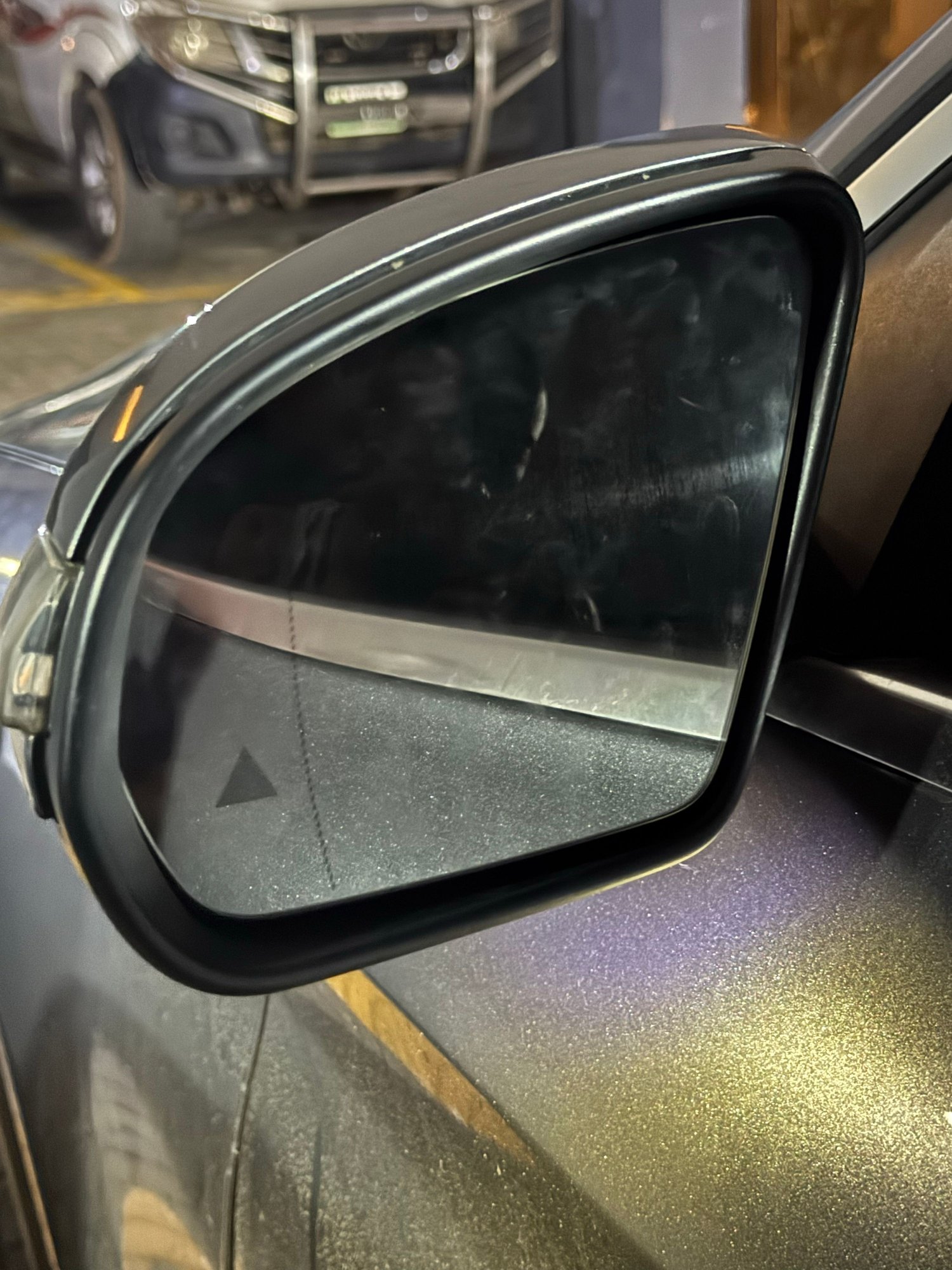 the replacement mirrors installed today