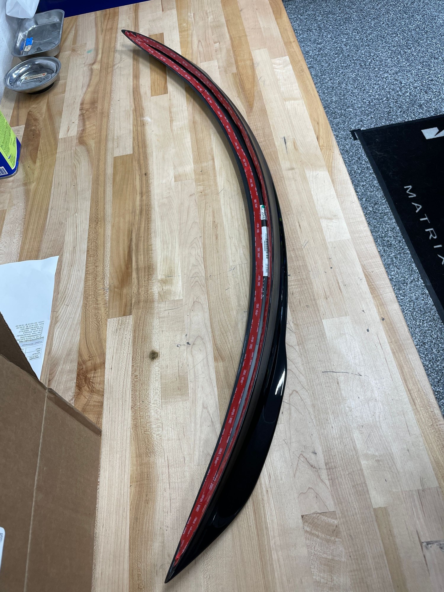 Exterior Body Parts - C63 AMG S OEM Rear Spoiler from Aero Package - Used - 2020 to 2021 Mercedes-Benz C63 AMG S - San Diego, CA 92121, United States