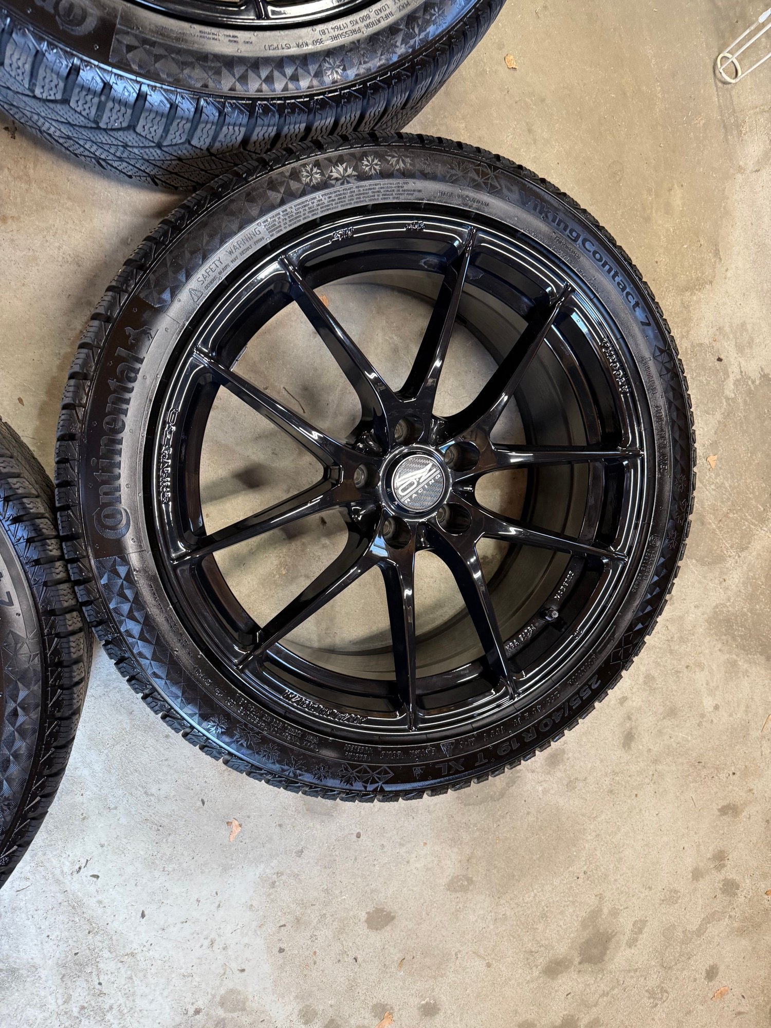 Wheels and Tires/Axles - O. Z. Leggera HLT Wheels 19x8.5 E 63 S Winter Tires 255/40/R19 Ceramic Coated - Used - All Years  All Models - South Metro, MN 55306, United States