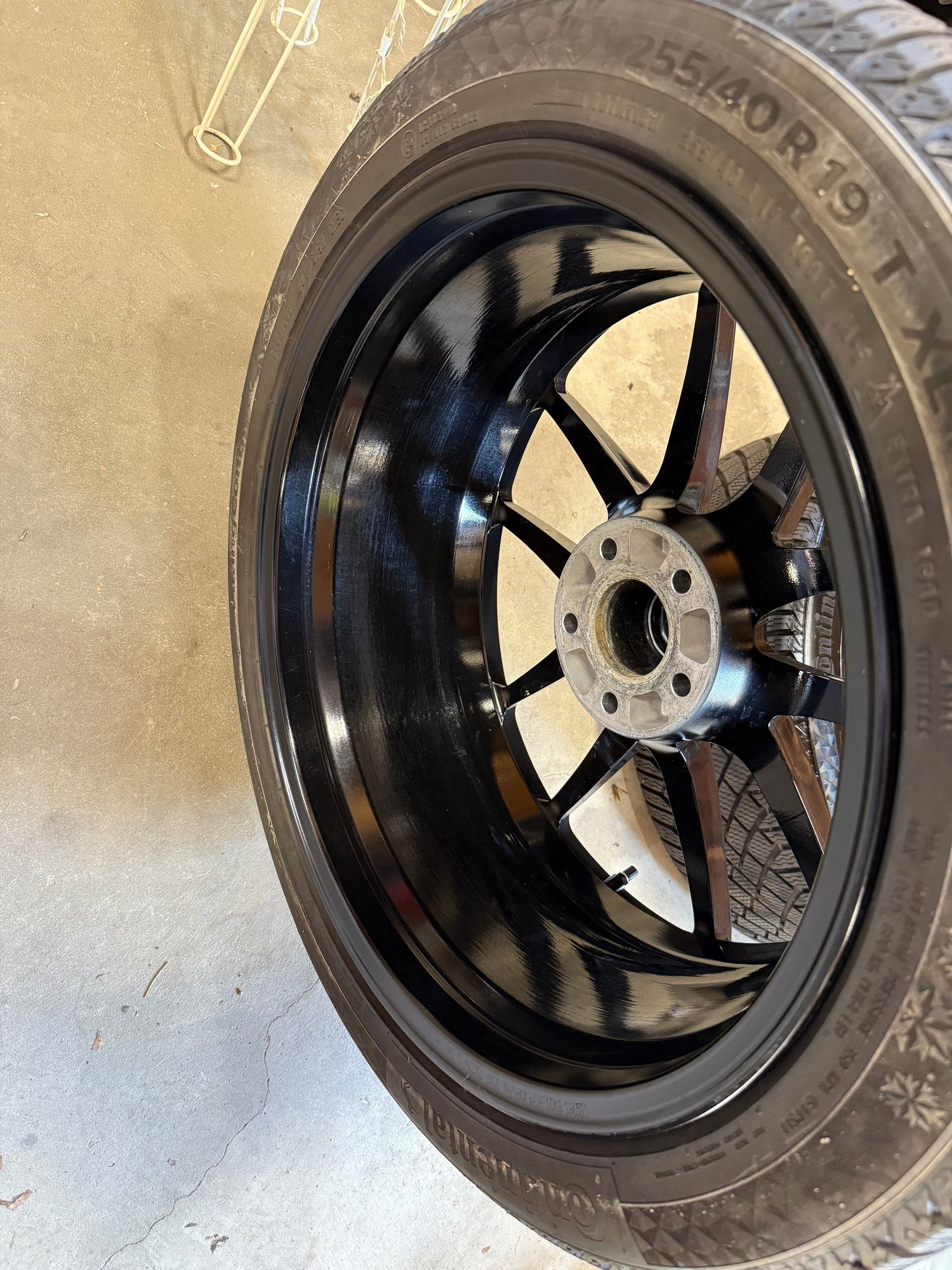 Wheels and Tires/Axles - O. Z. Leggera HLT Wheels 19x8.5 E 63 S Winter Tires 255/40/R19 Ceramic Coated - Used - All Years  All Models - South Metro, MN 55306, United States