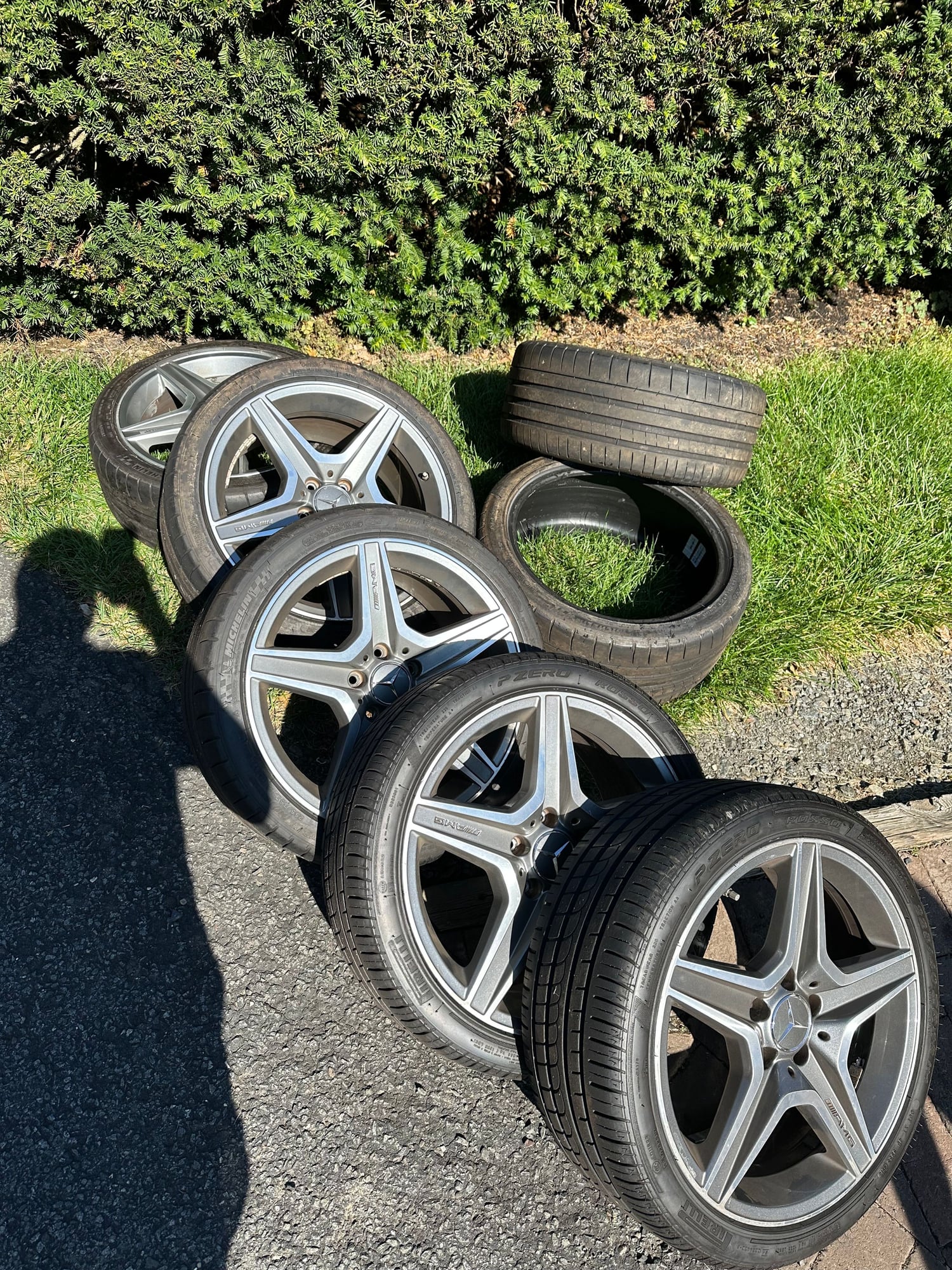 2012 Mercedes-Benz C63 AMG - W204 C63 PART OUT: Trans, Open Diff, 18” AMG wheels, Steering Wheel Bezels Etc - Ewing, NJ 08628, United States