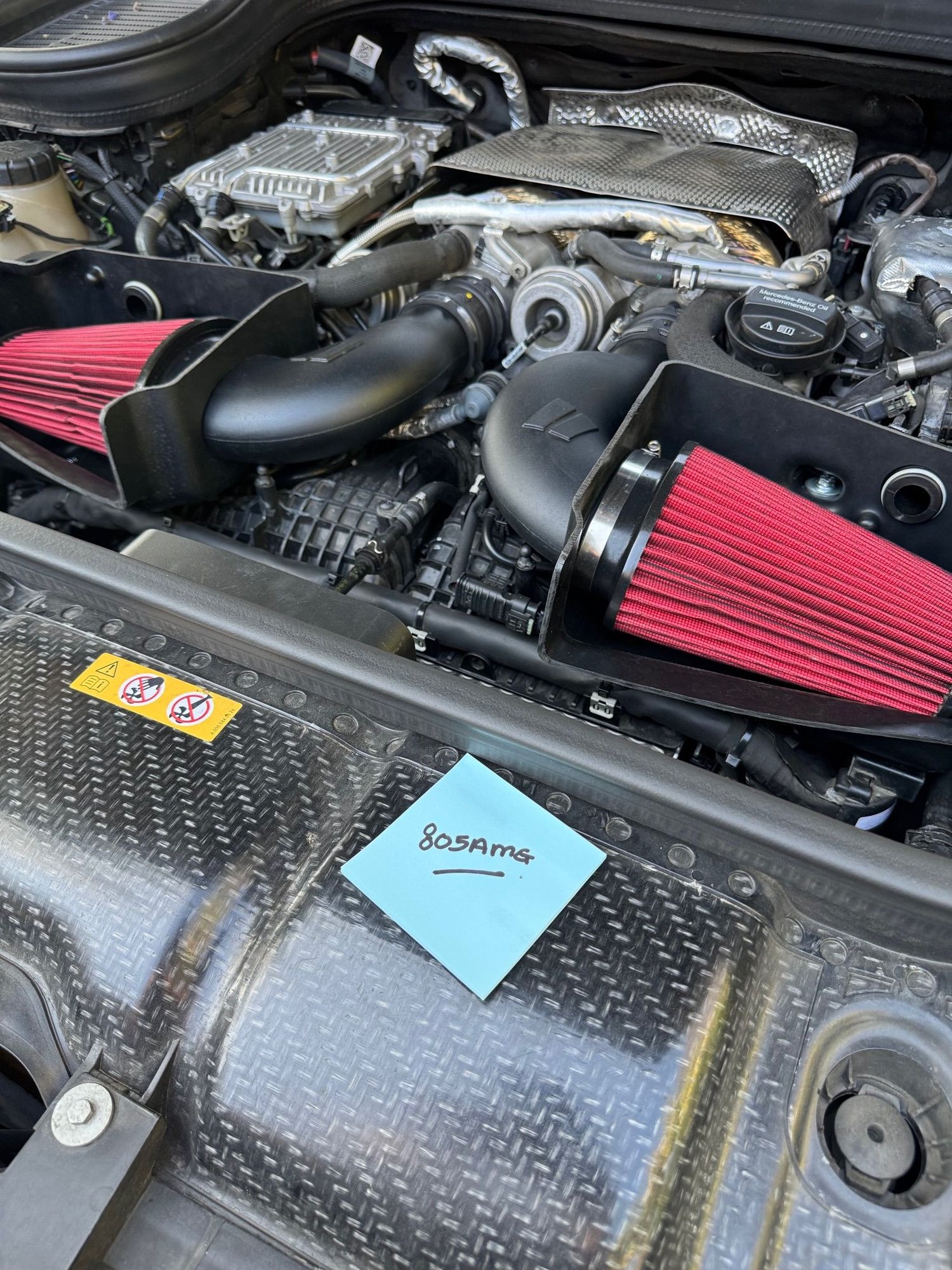 Engine - Intake/Fuel - CTS Turbo M177/W213 E63/E63S, AMG GT 63/63S, AMG GLE63S, AMG 63S, and GLS63 Intake - Used - 2017 to 2022 Mercedes-Benz E63 AMG - Santa Barbara, CA 93110, United States