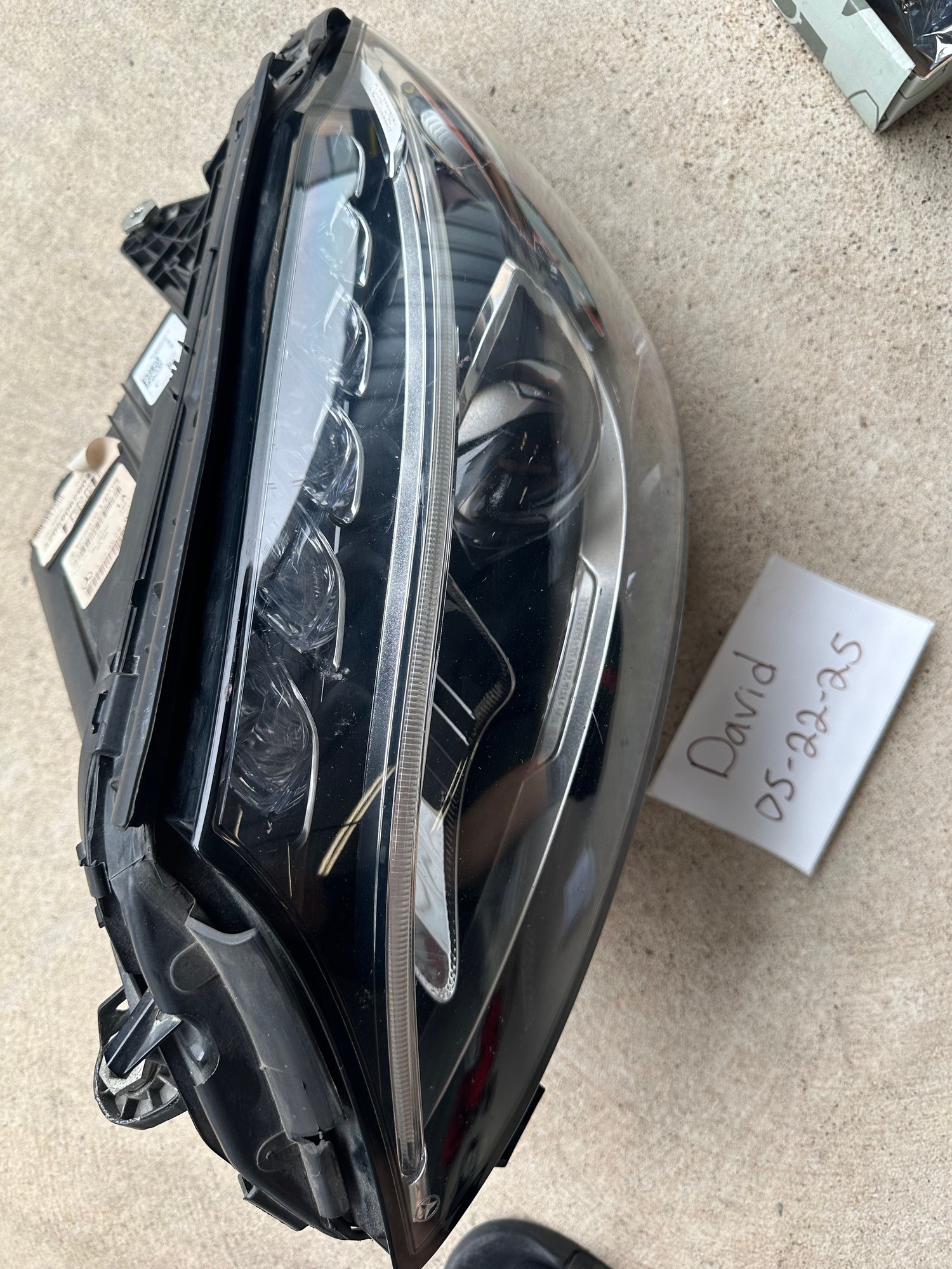 Lights - 2015-2018 Mercedes-Benz W205 C300 C350e C43 C63 LED Headlight LH Left ALL TABS! - Used - 2015 to 2018 Mercedes-Benz C-Class - Dallas, TX 75088, United States