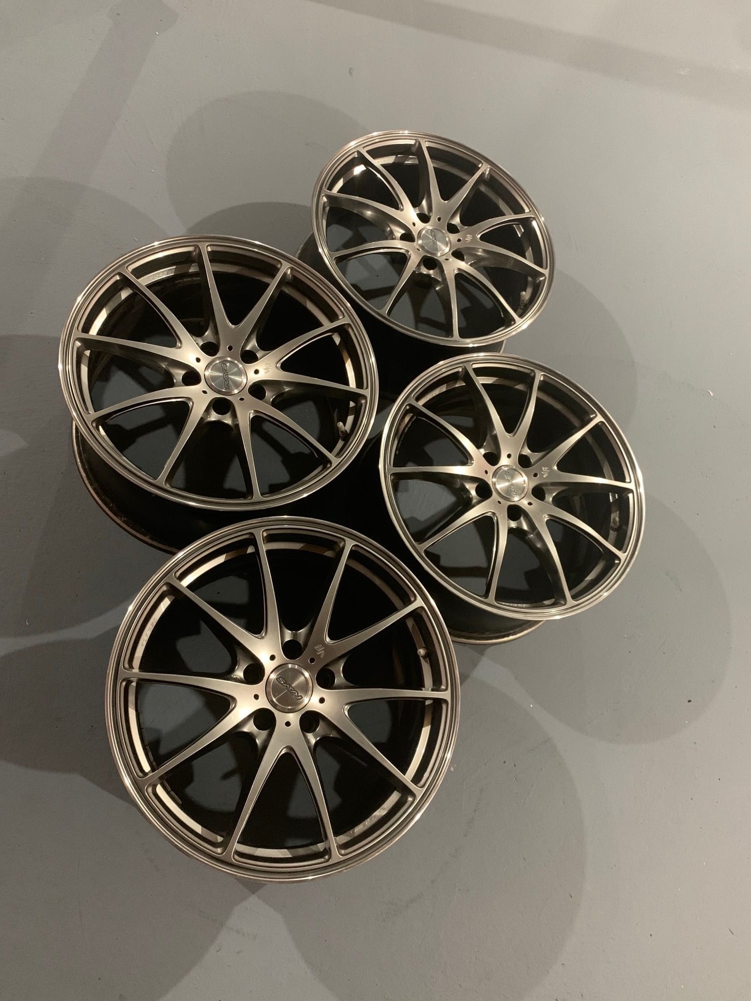 Wheels and Tires/Axles - Volk Racing G25 FORGED - Mercury Silver - 5x112 - 18 x 8 +35 18 x 9 +45 - Used - 0  All Models - Toronto, ON L4G1A6, Canada