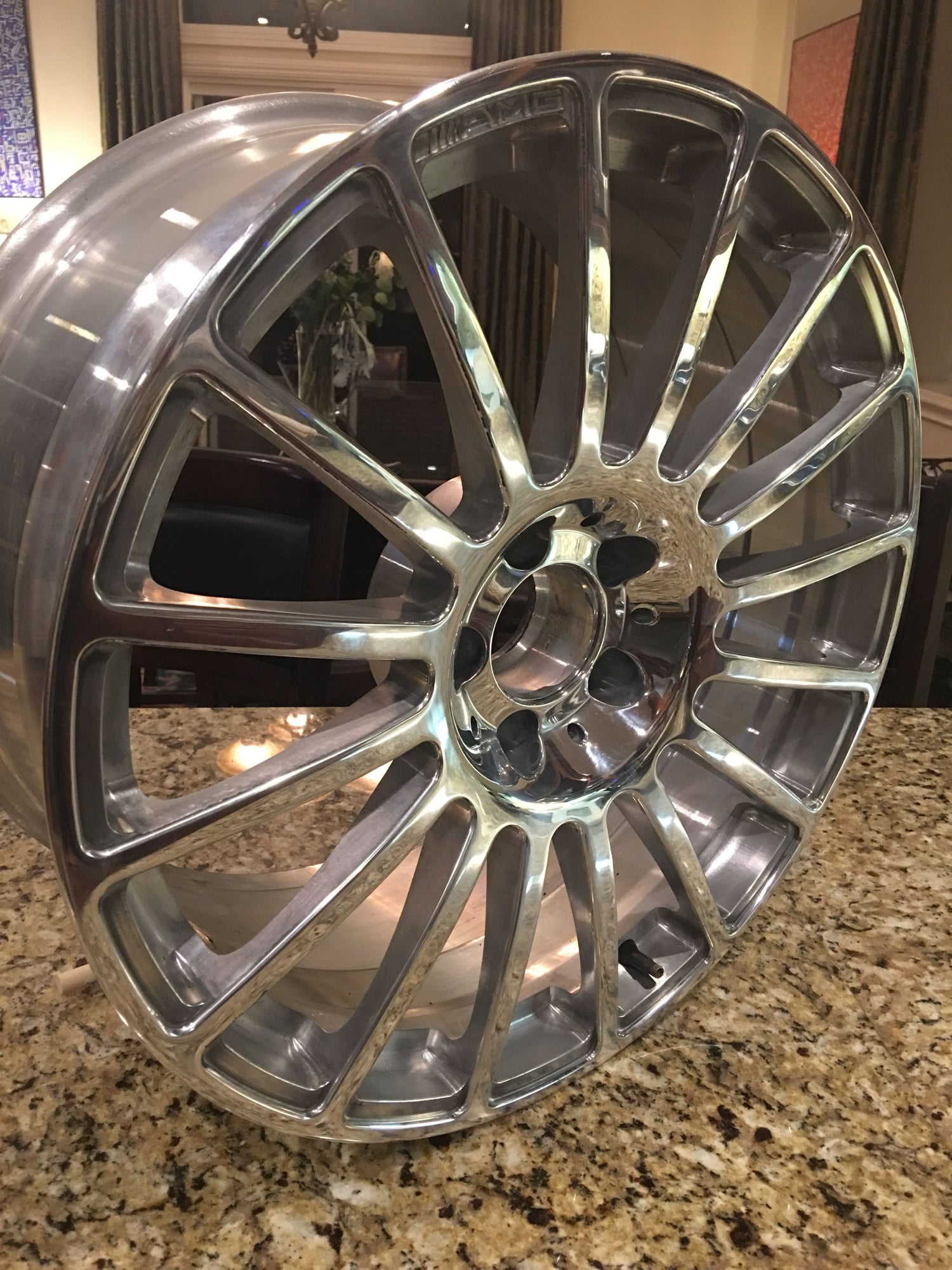 Wheels and Tires/Axles - AMG CLK63 Black Series 19" OEM AMG Front Wheel Rim - Used - 2008 to 2009 Mercedes-Benz CLK63 AMG - Redondo Beach, CA 90278, United States