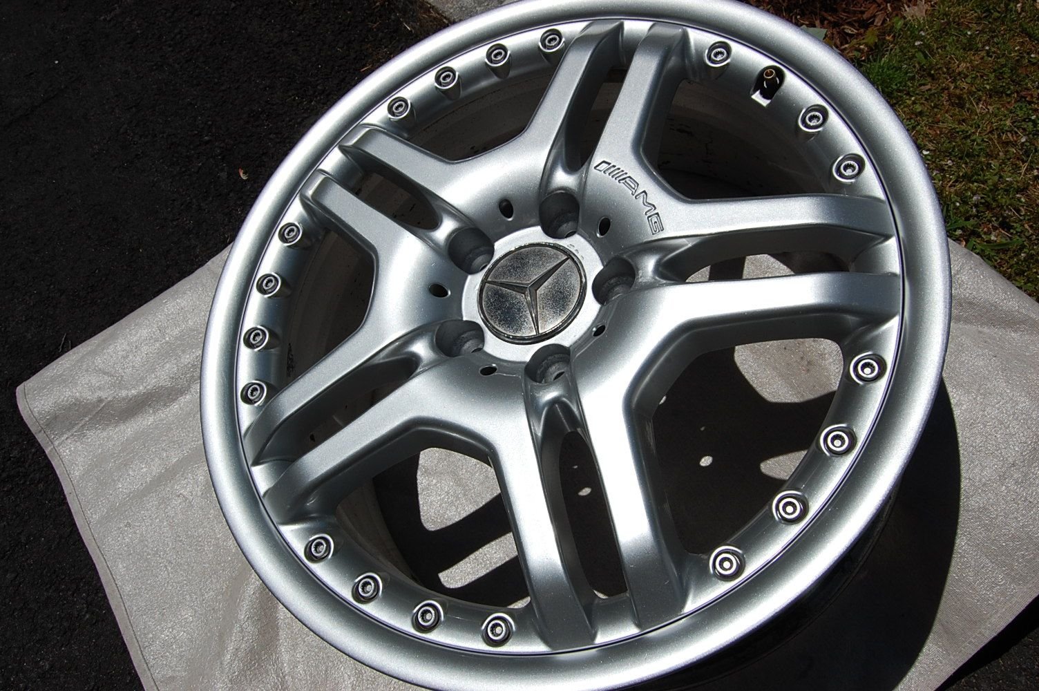 Wheels and Tires/Axles - OEM AMG CLK55 W208 2-piece 18" rims - Used - 2001 to 2002 Mercedes-Benz CLK55 AMG - Morristown, NJ 07960, United States